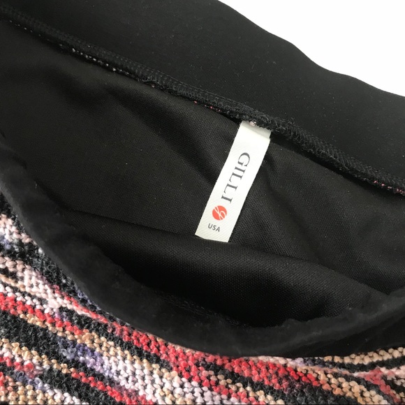 Skirt, woven cotton. Stretchy, size S. - Picture 2 of 2